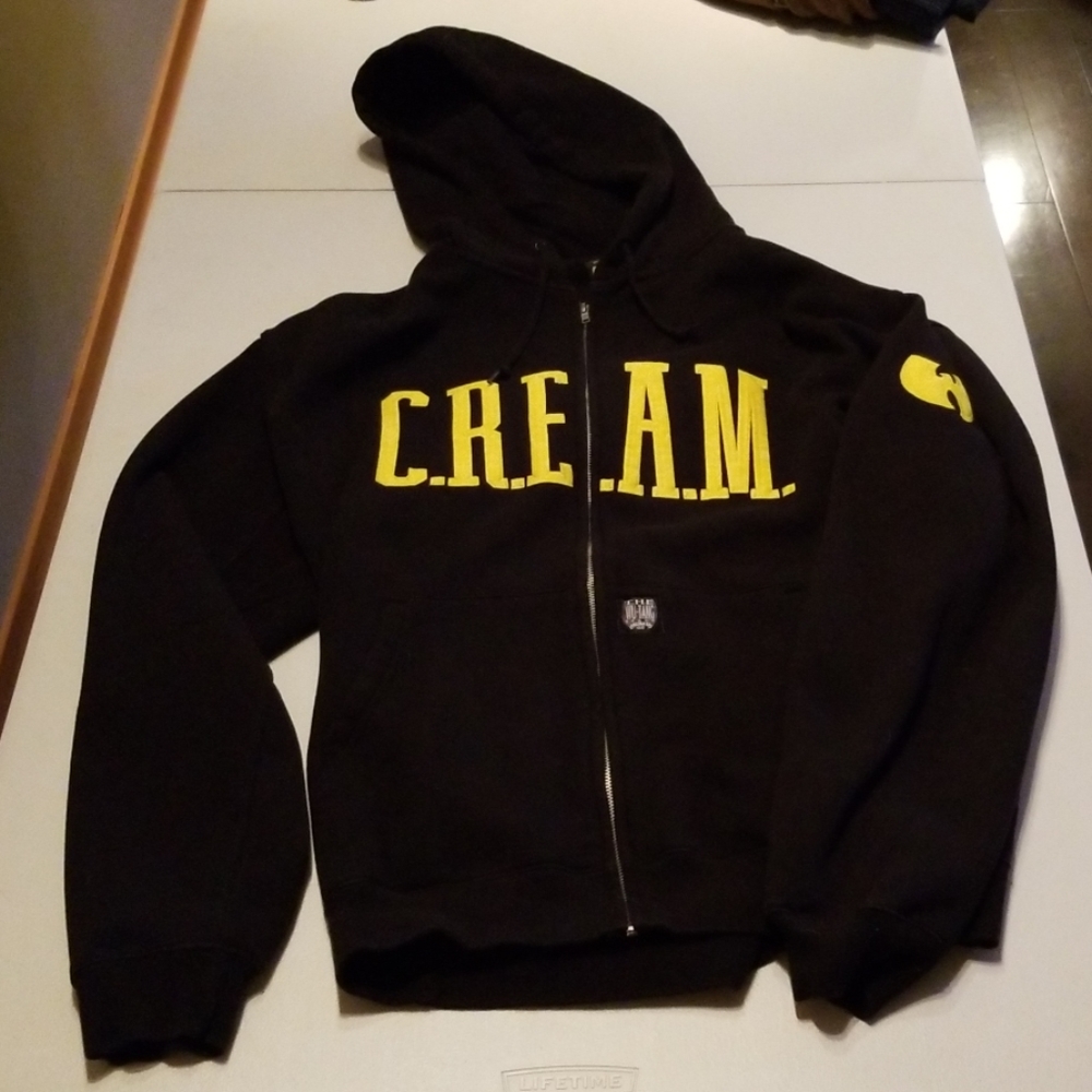 Wu-Tang men's Large zip up hoodie